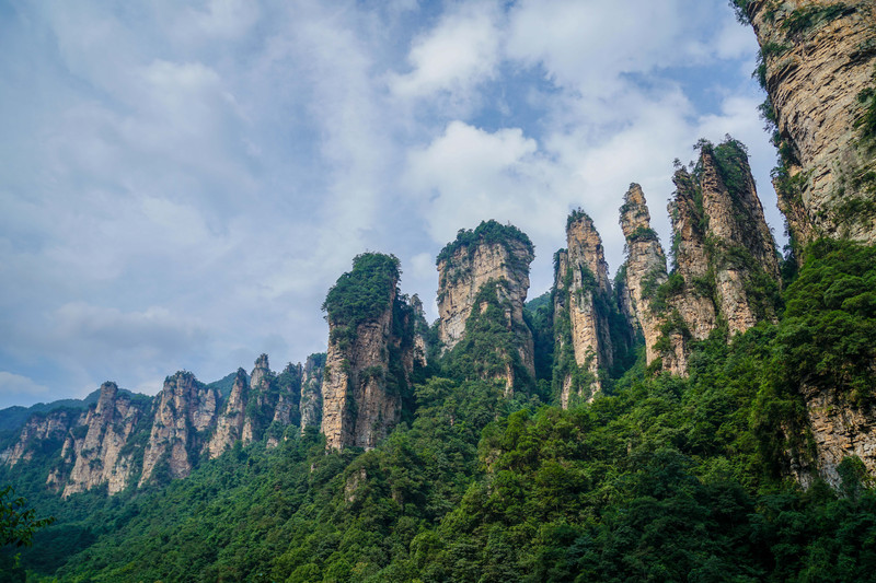 一人一娃张家界带妞寻我美丽大中华