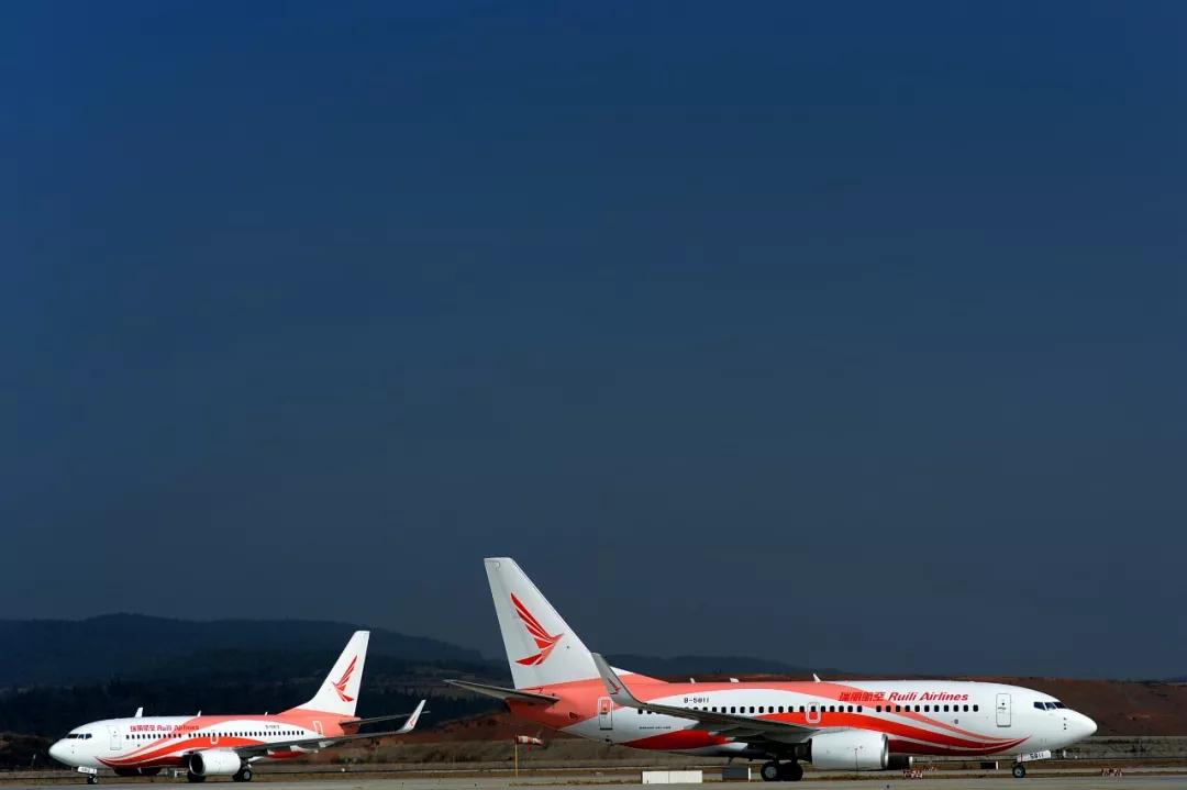 瑞丽航空飞机 资料图 马宏波 摄