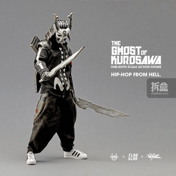 deviltoys黑泽明之鬼鬼面武士红色版黑色版再贩16可动人偶