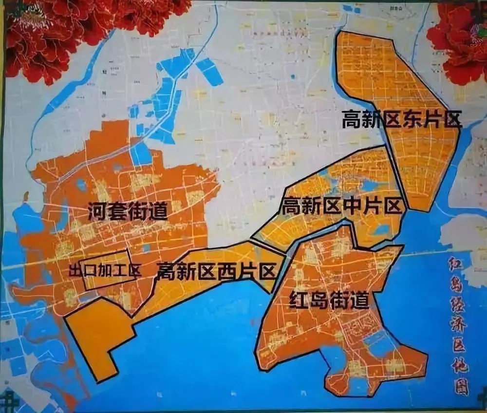 青岛市红岛地图图片