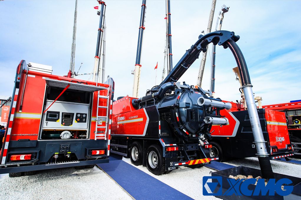 高光亮相徐工成套化消防应急救援装备燃动北京国际消防展