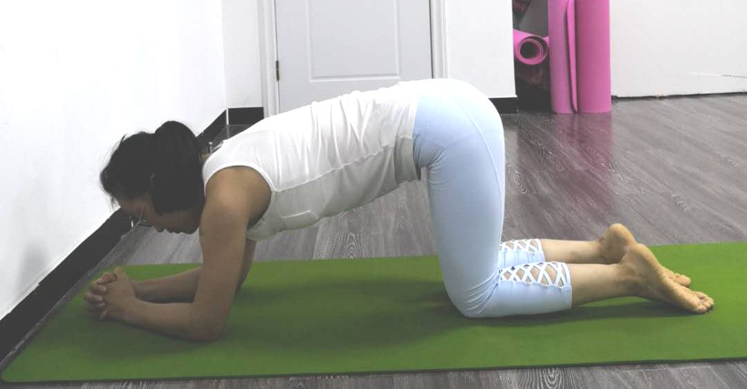 瑜伽心得分享如何做好瑜伽体式之王头肘倒立