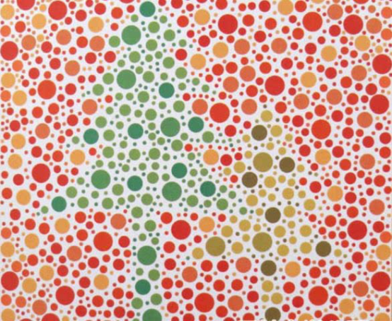 5张色盲色弱检测图有一张是大公鸡你识别出来了吗