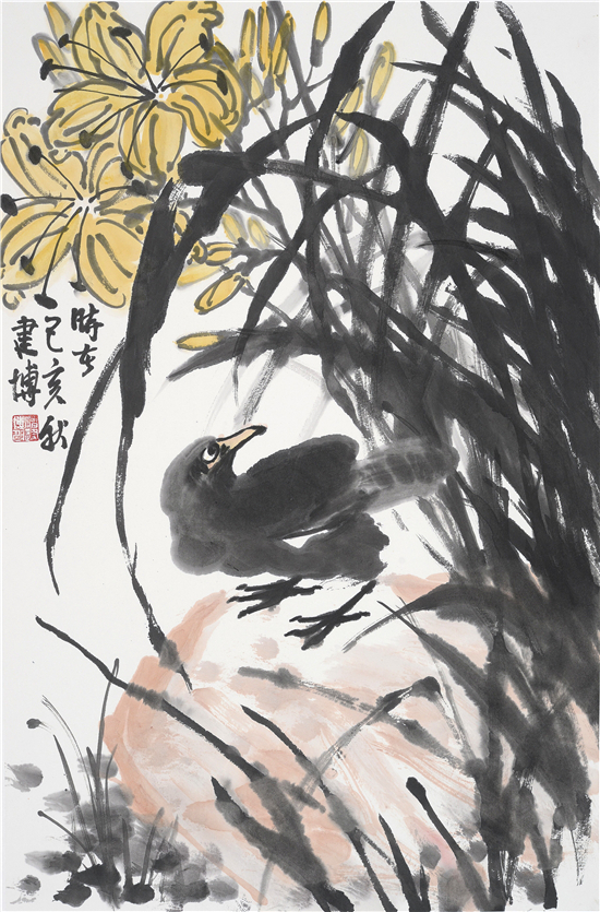潘建博--写意花鸟与山水画的艺术魅力