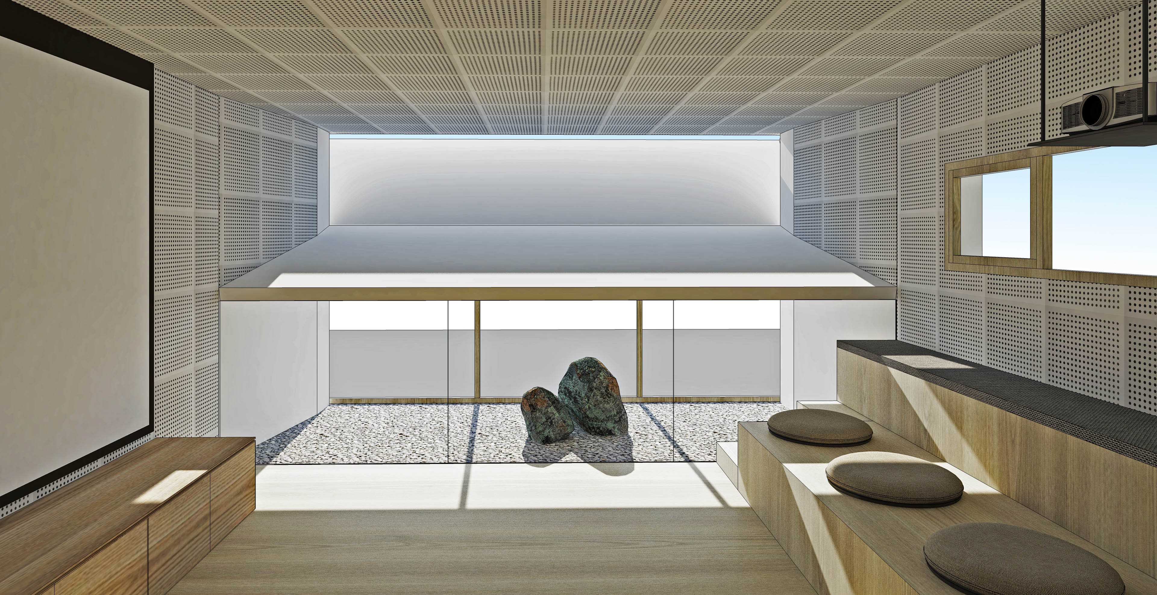 concept:此项目用地较为狭小,所以集中式的布局是合适的策略.