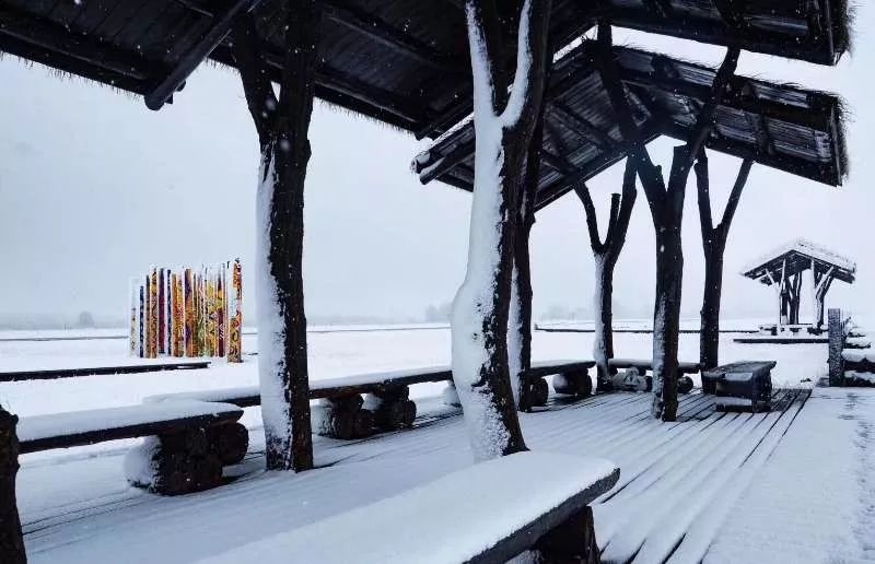 新源县拜城县独山子独山子大峡谷的第一场雪 惊世绝美!