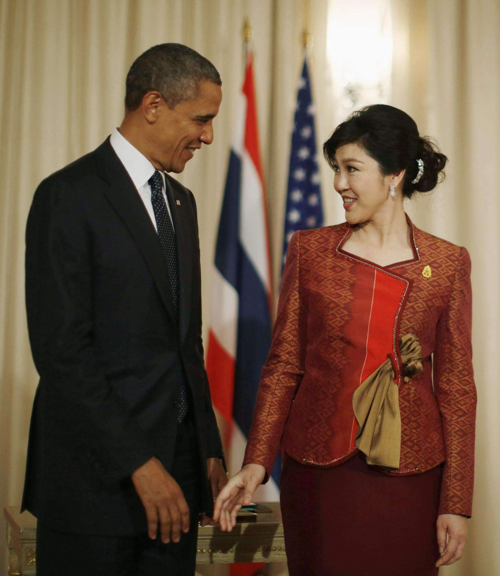 泰国前总理祖籍是广东省52岁也不结婚穿仙女裙像红毯女星