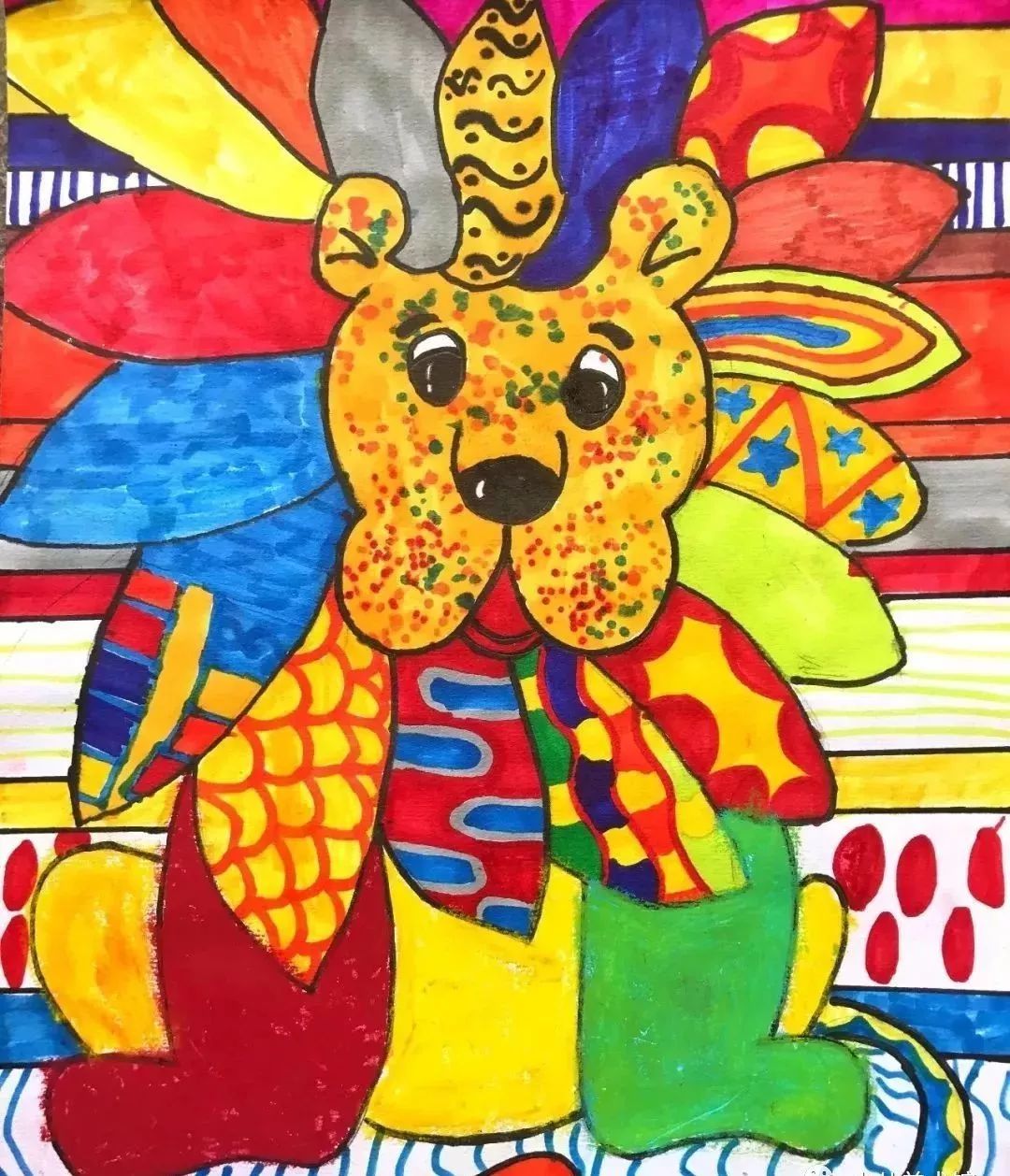 儿童绘画也有技法才不是随意涂鸦随便瞎画呢