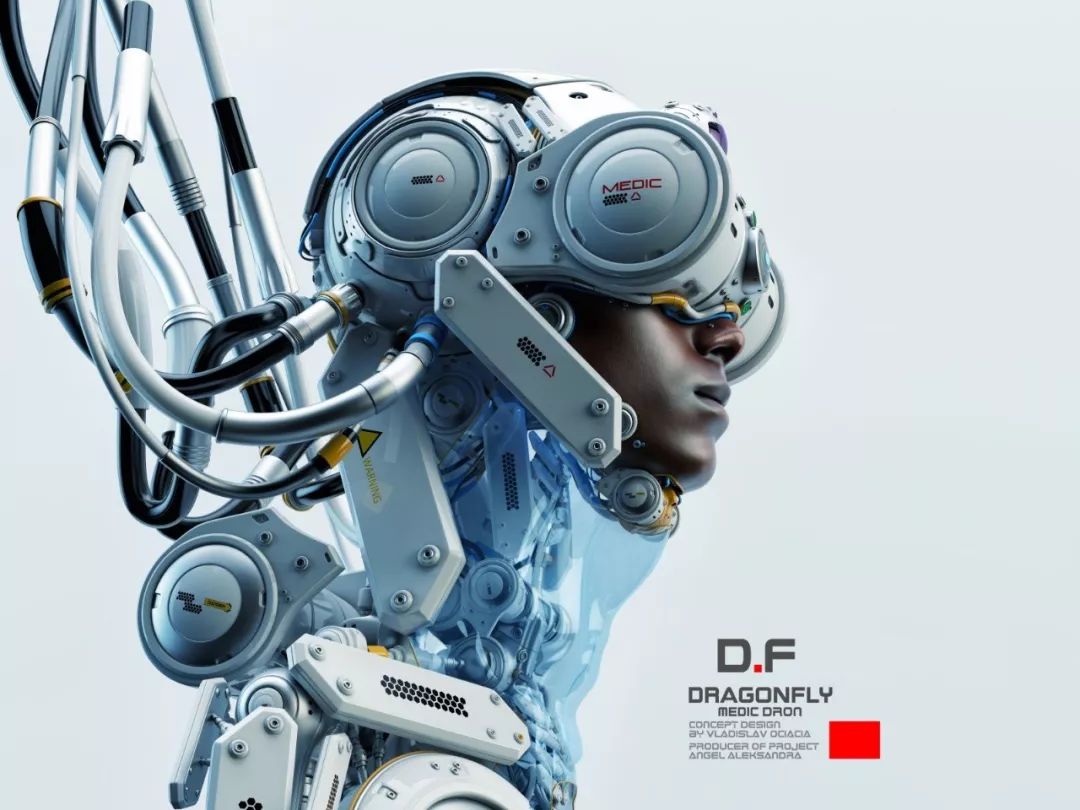 未来机械类作品欣赏科技感满满