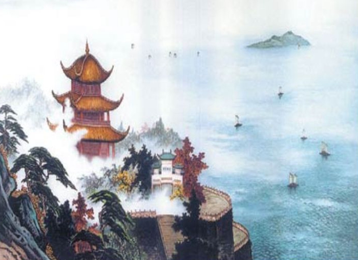 读一首诗王之涣登鹳雀楼登高望远激荡胸臆