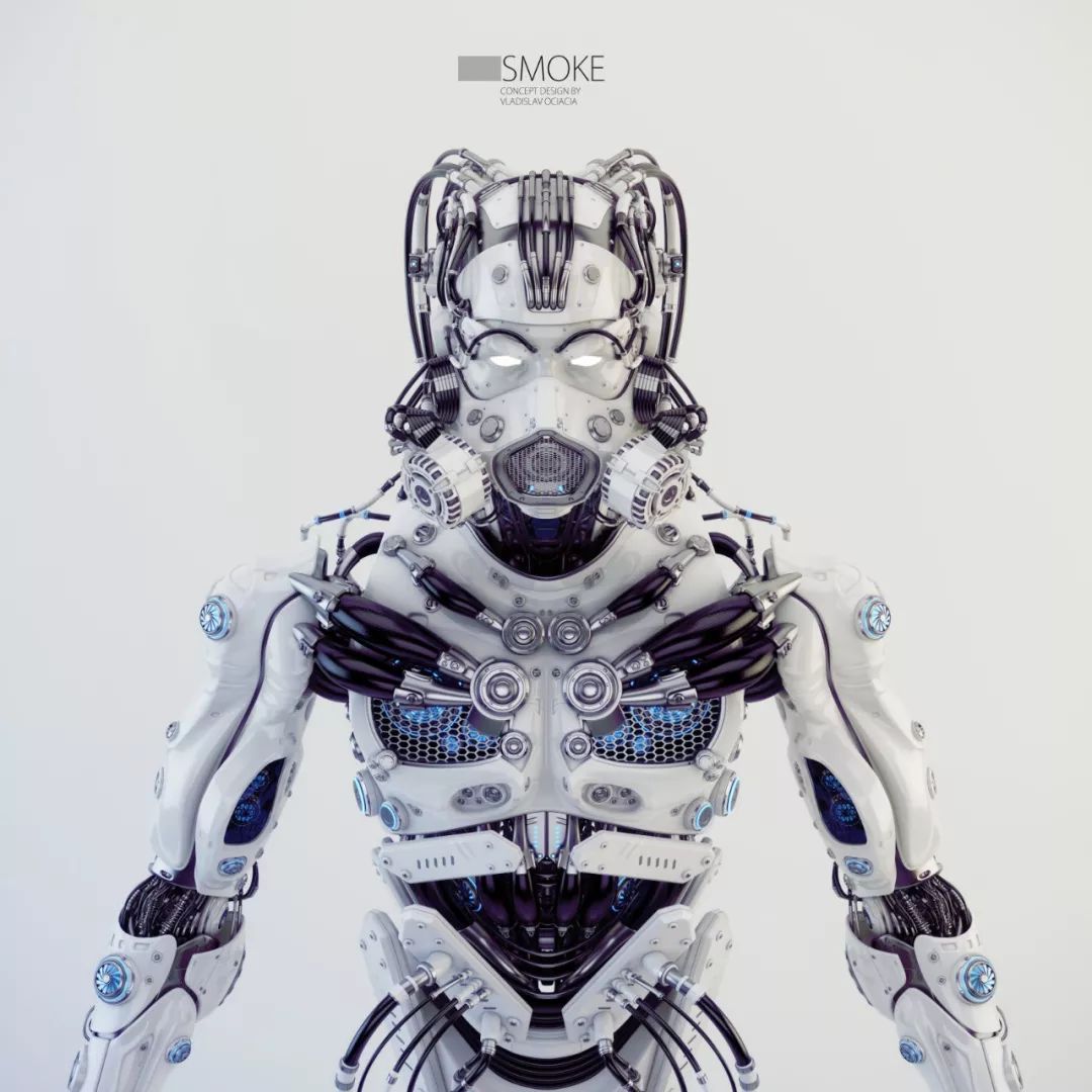 未来机械类作品欣赏科技感满满