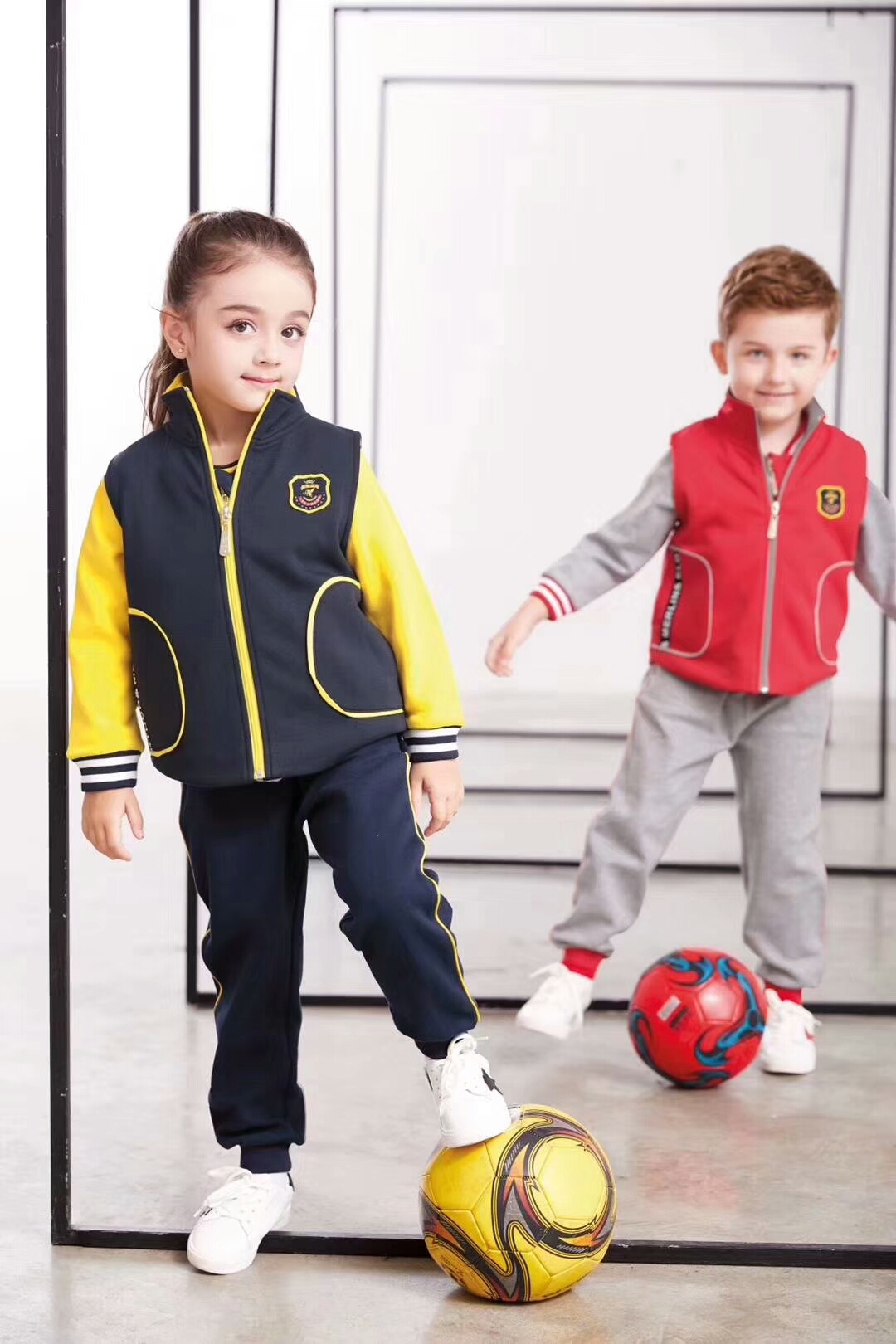 暖冬必备款小丘比复合绒加厚园服