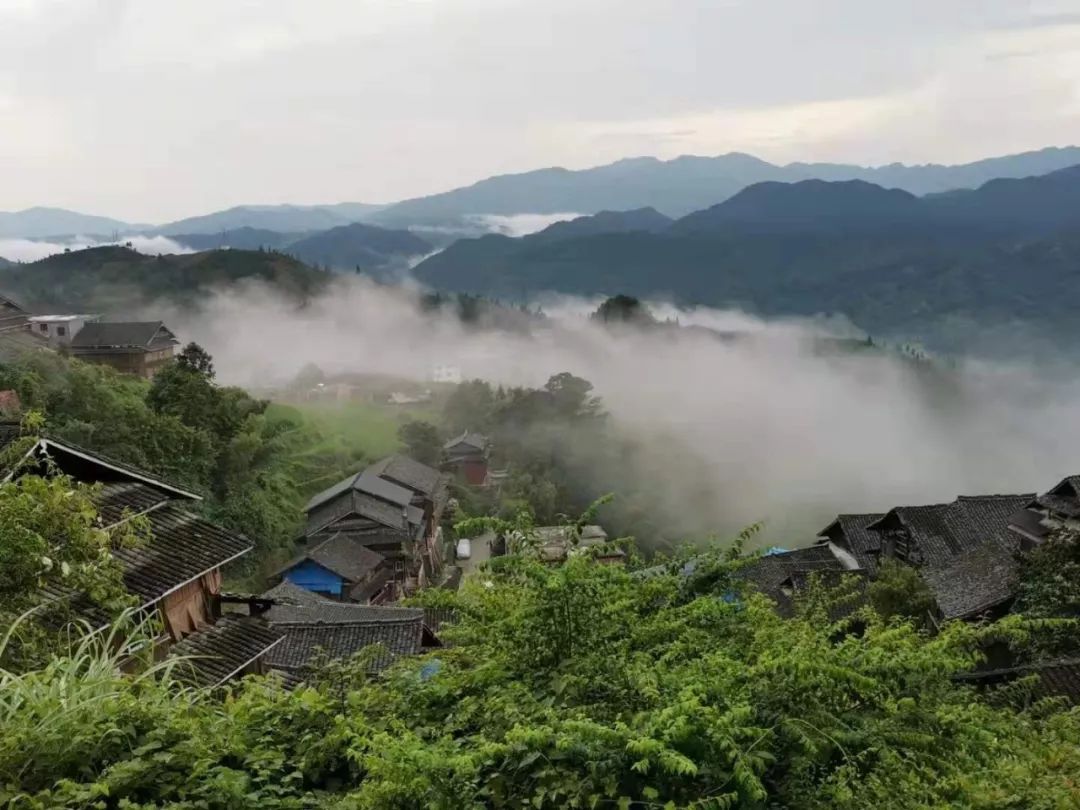 村民热情,坐落在大山上,是一座非常美丽的村寨,桂书村地处三江县同乐