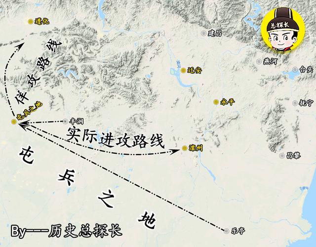 地图上的战争皇太极撤军北京城明王朝反攻四城击退清军