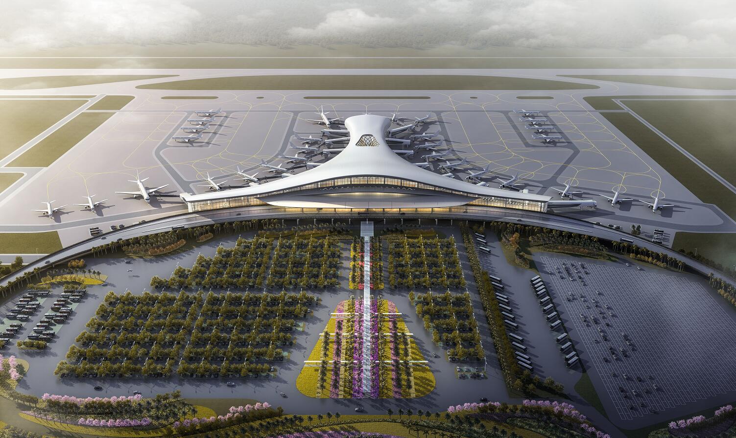 湛江国际机场二期规划图片