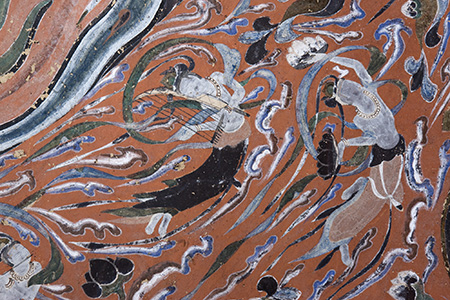 原创【敦煌石窟】隋-407窟:三兔共耳相逐藻井(追踪其世界源流,神秘