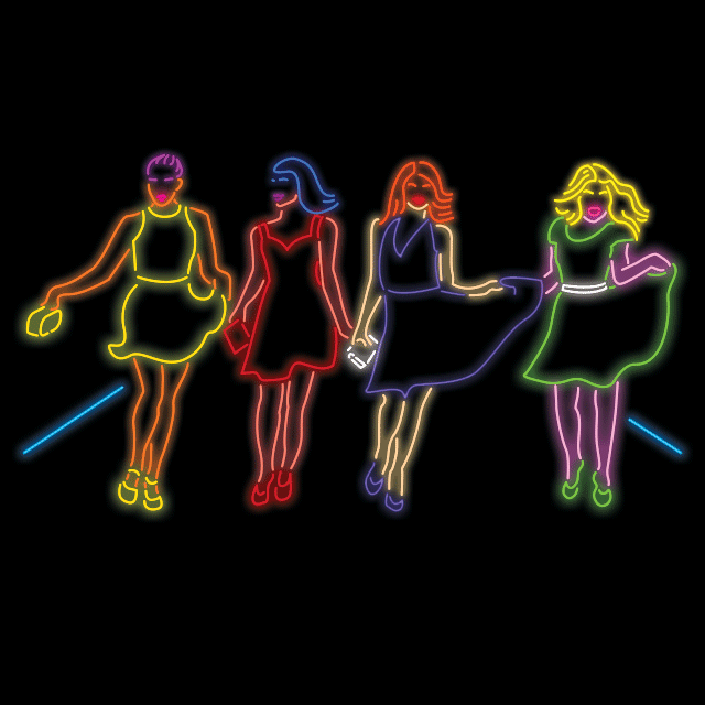 女士之夜荧光派对ladysnightneonglowparty