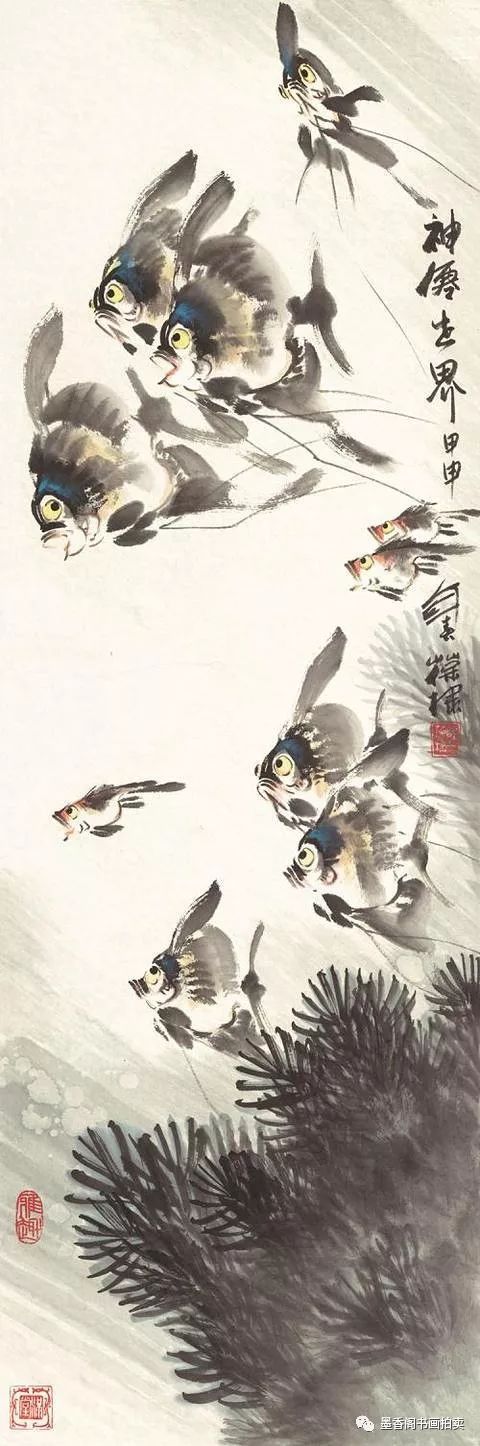 他们笔下神仙鱼宛若惊鸿飘若神仙美得出尘脱俗