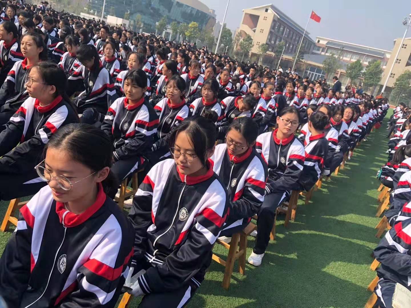 增强学生体质展示靓丽风采菏泽一中跑操比赛纪实