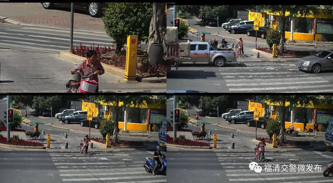 福清闯红灯曝光:看看谁是"主角"