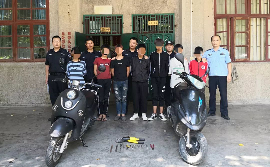 茂名这班年纪轻轻不学好砸窗偷嘢盗电车的后生仔被抓到了