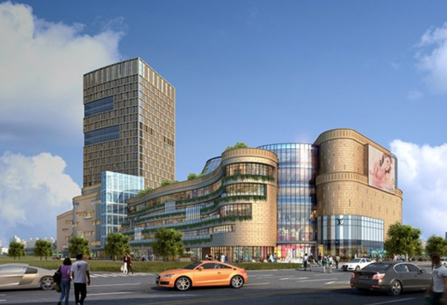 江阴商业综合体南门印象设计亮点赏析