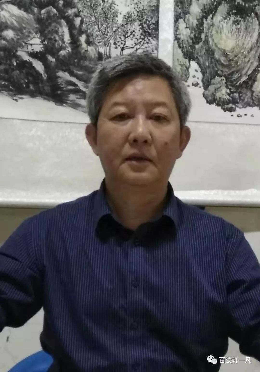 画家志龙山水画欣赏