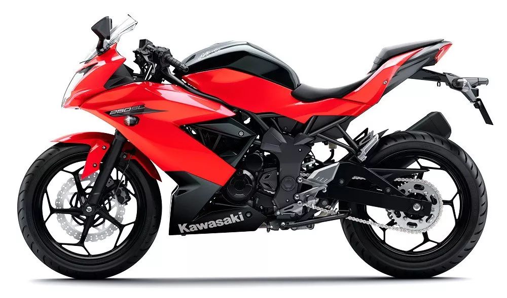 印尼kawasaki发布新图案的ninja250sl