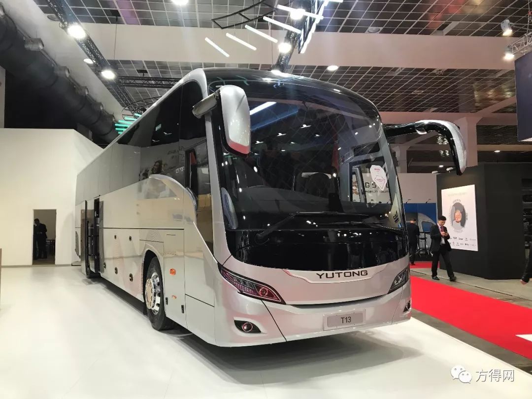 而宇通t13,则是2018年宇通根据欧洲市场研发的高端旅游车.