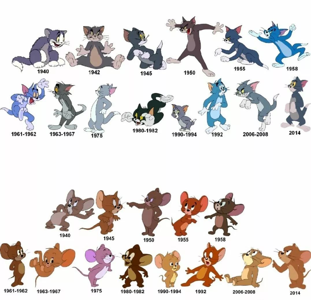 一只离不开汤姆猫的名叫杰瑞的花枝鼠