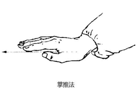 拇指端推法图片