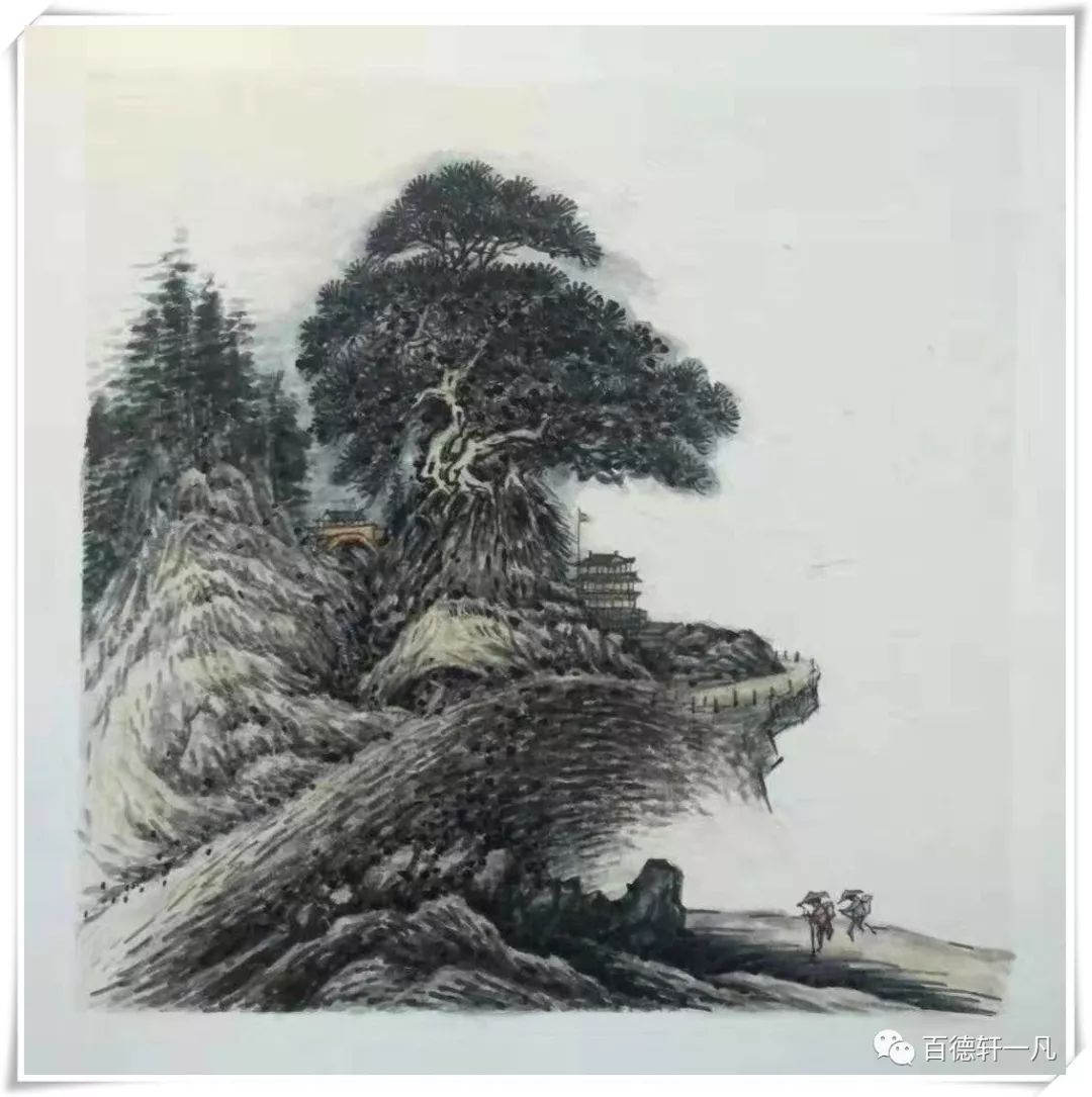 画家志龙山水画欣赏