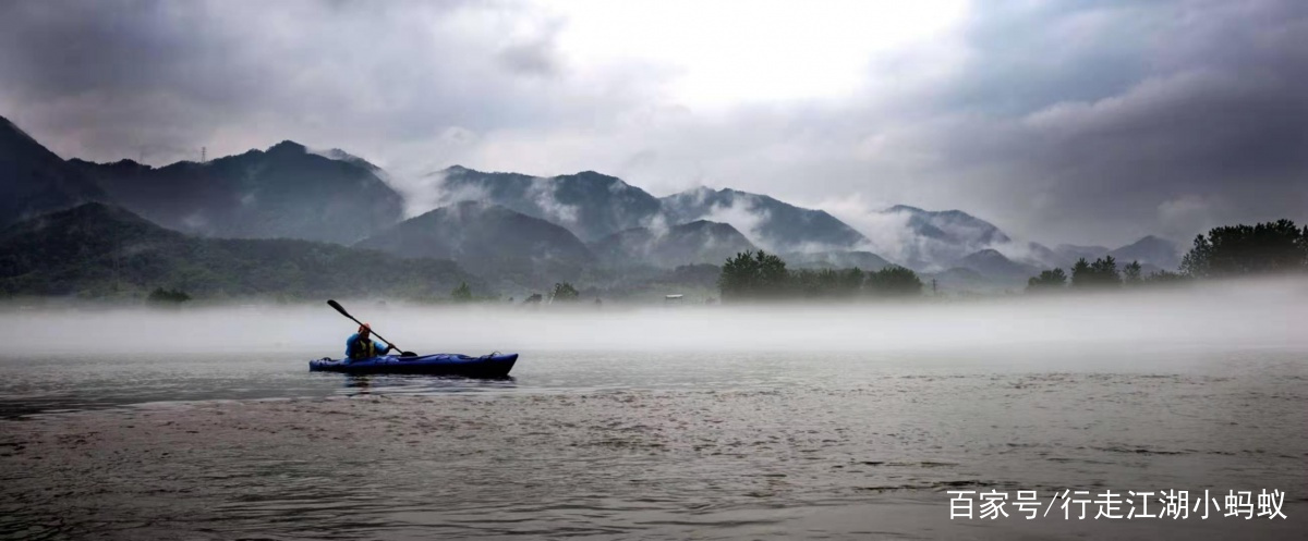 富春江畔细看烟雨桐洲画四季