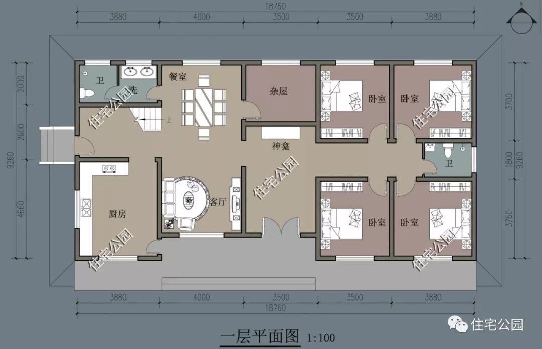 精选图库二20套大面宽住宅户型