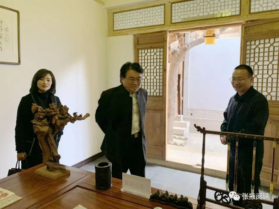 张掖市图书馆:尹祥君先生参访南华书院