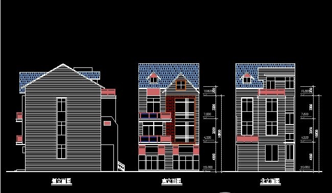 农村平房cad图纸,2019新款农村平房cad图纸设计大全欣赏