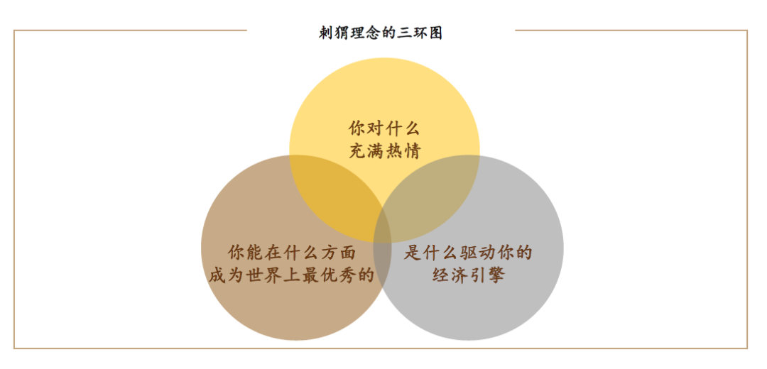 刺猬理论的三环图图片