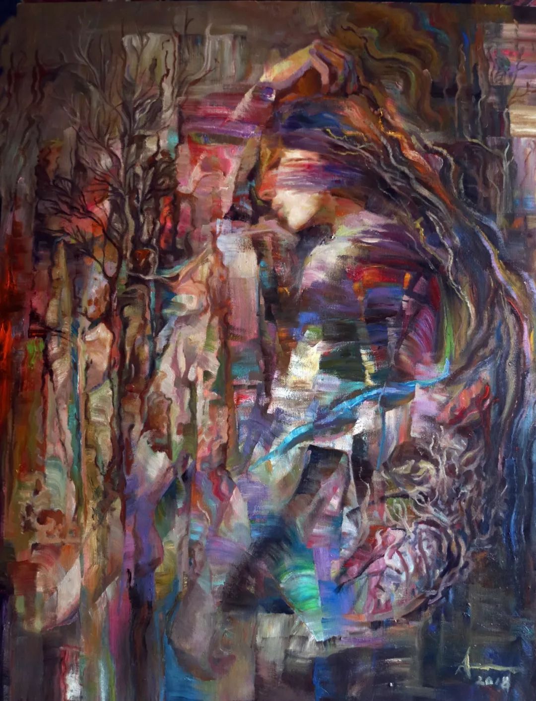 of art derivatives新创意派画家王维安文/贾骏王维安(annewang)被