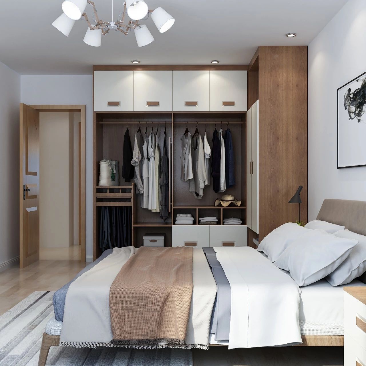 2019最赞衣柜设计,新房照着装准没错!_卧室