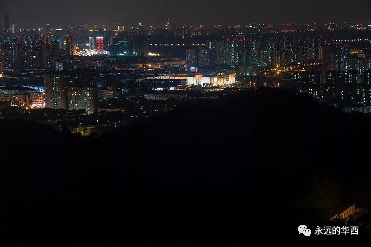 以下成都夜景全景