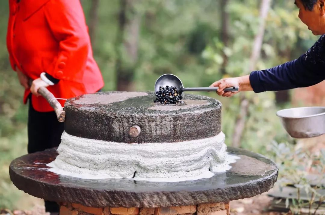 沂水事1021喷香沂水老家的石磨豆沫好吃又怀念