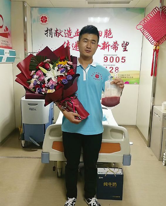身边好人   青县小伙儿景新悦捐献造血干细胞,将为宁波一名患者带去