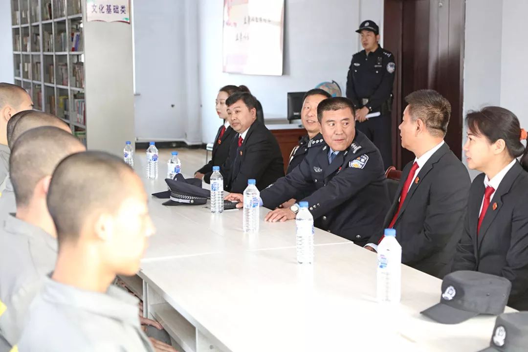 送法到监狱长春市宽城区人民法院到吉林省未成年犯管教所开展帮教活动