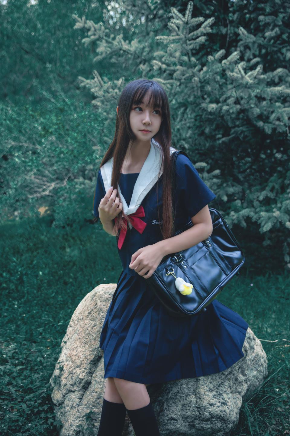 白雪姬jk制服正片美丽值得所有夏天去珍藏