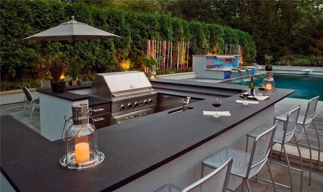 你的院子缺一个烧烤台!_庭院