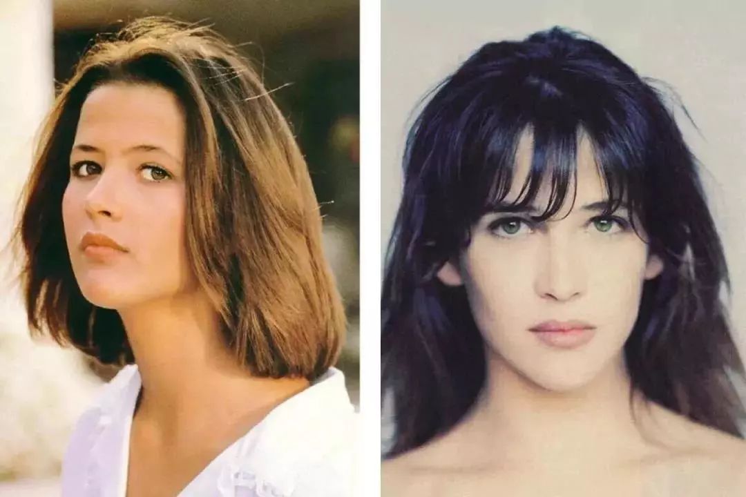 法式刘海代表人物苏菲玛索,她的额头因为不够饱满,所以一直留刘海