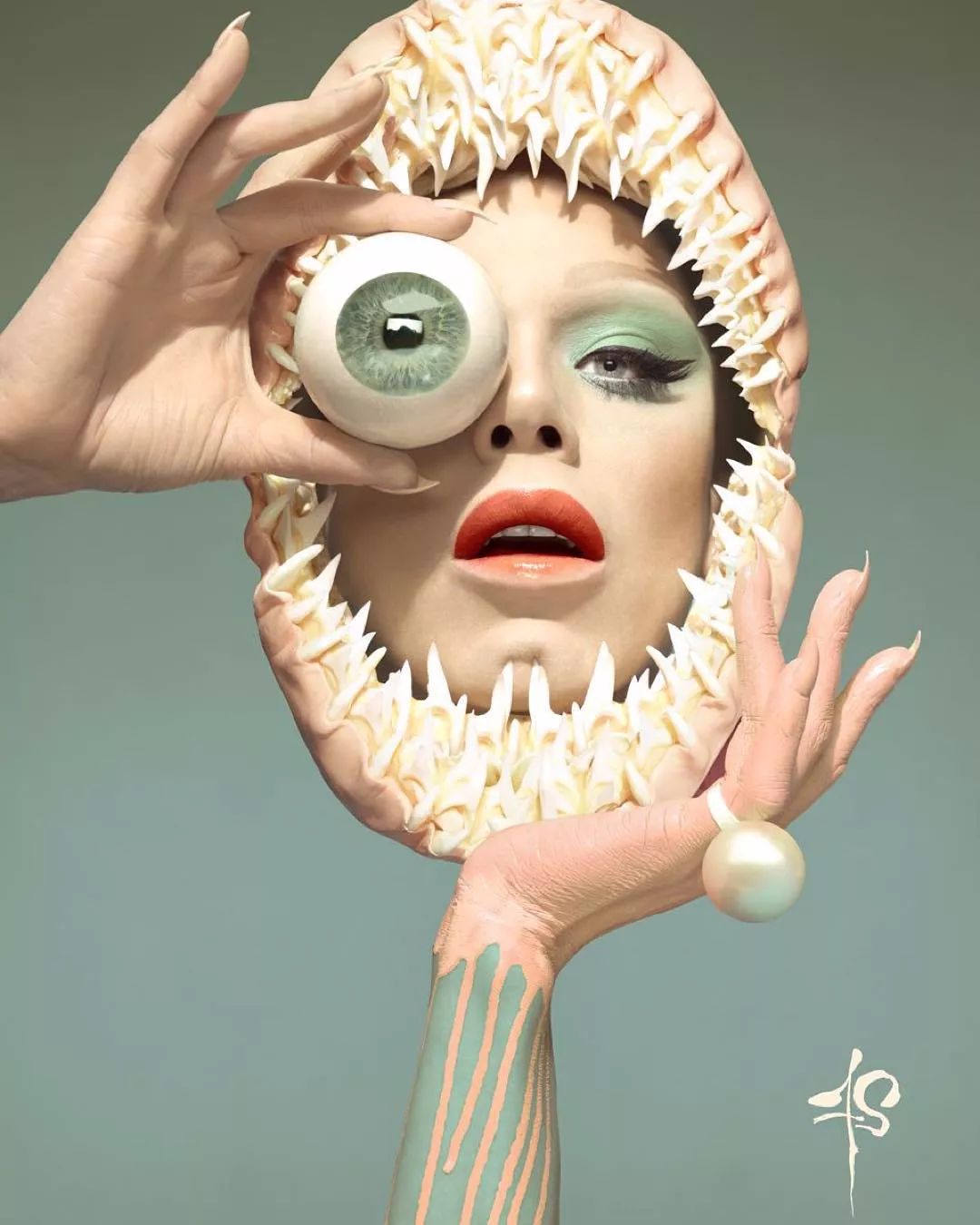 潮流抢先看 | 戏剧荒诞风妆容集锦!