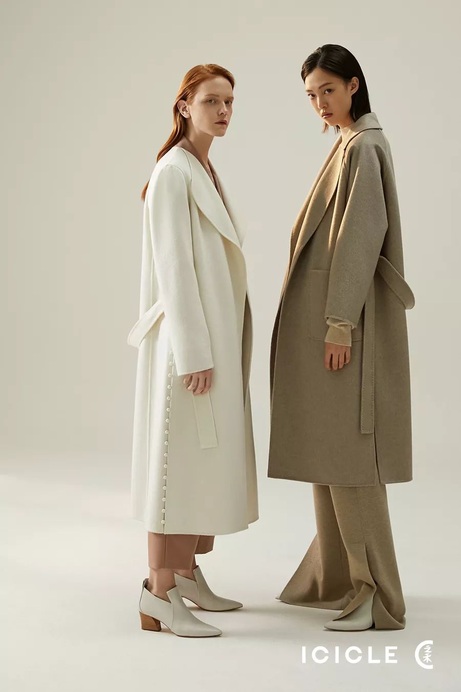 icicle之禾羊绒大衣的永续之美