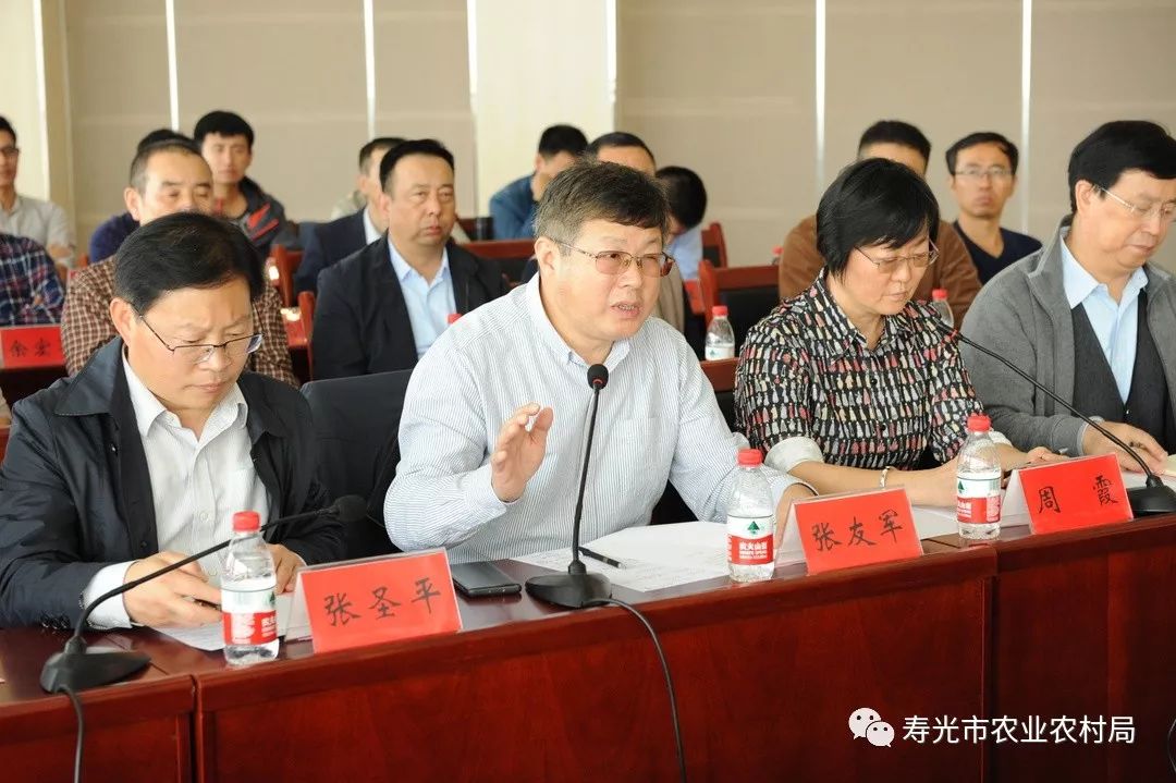 中国农科院蔬菜花卉研究所所长张友军党委书记周霞前往寿光市调研考察