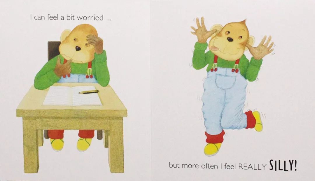 i can feel a bit worried.but more often i feel really silly!